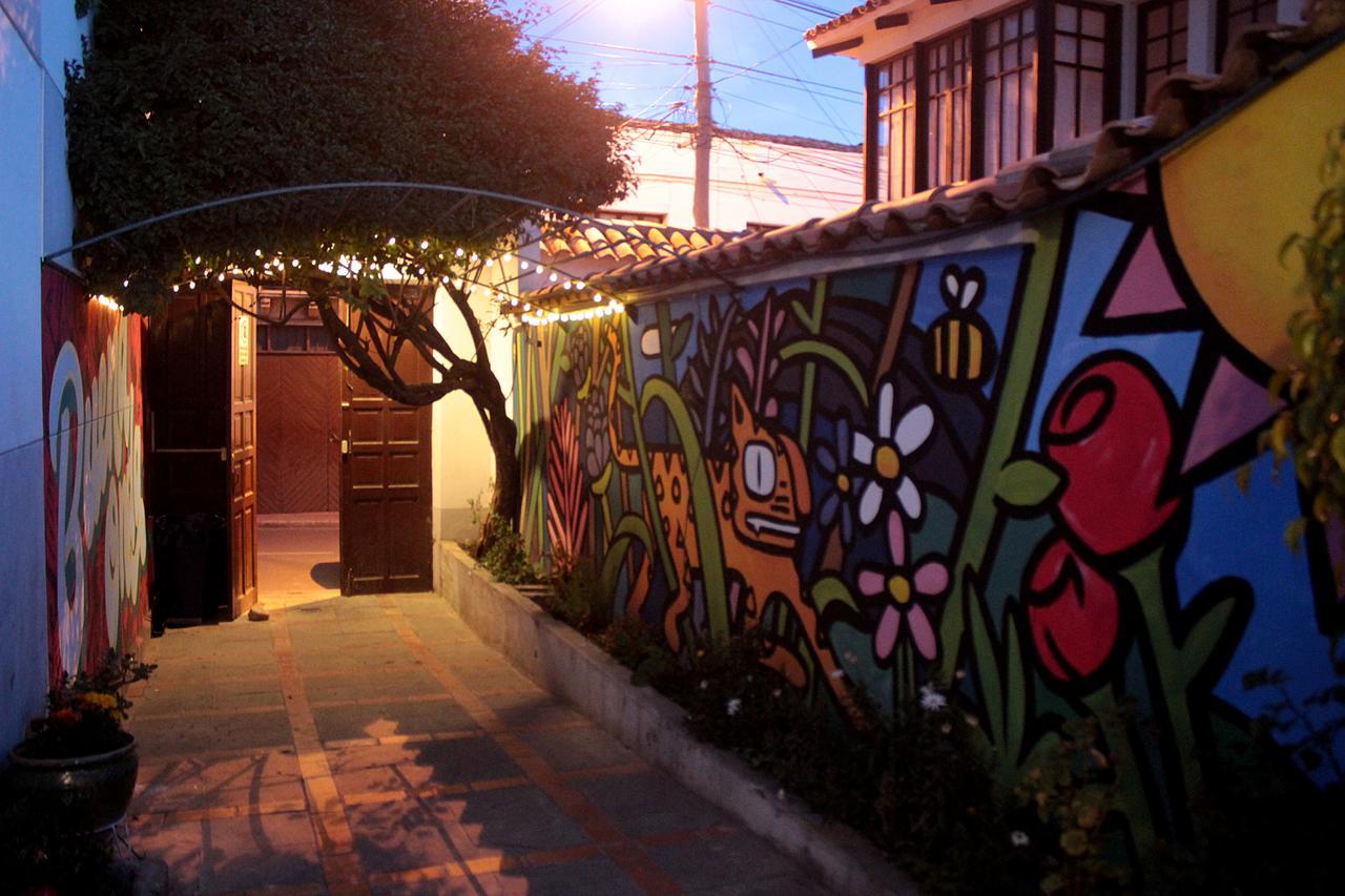 Hostel Casa Blanca Sucre Bagian luar foto